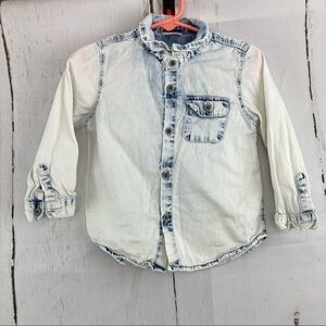 Zara faded Demond button down shirt